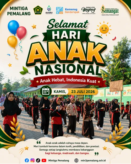 SELAMAT HARI ANAK NASIOANAL TAHUN 2026