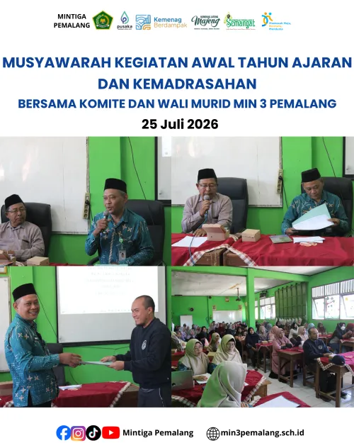 MUSYAWARAH KEGIATAN AWAL TAHUN AJARAN DAN KEMADRASAHAN TAHUN AJARAN 2026/2027