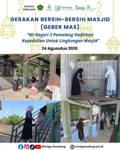 GERAKAN BERSIH BERSIH MASJID