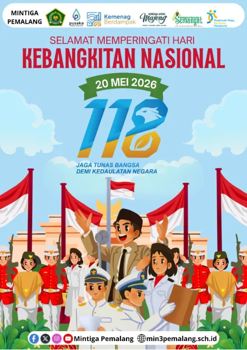 SELAMAT MEMPERINGATI HARI KEBANGKITAN NASIONAL YANG KE 118 TAHUN 2026